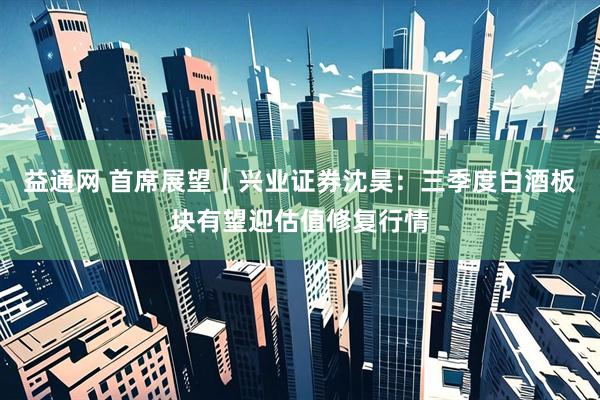 益通网 首席展望｜兴业证券沈昊：三季度白酒板块有望迎估值修复行情